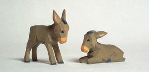 Lotte Sievers Hahn Donkey Standing 5.5 cm - German Specialty Imports llc