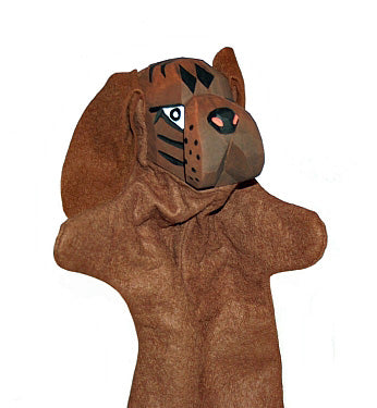 Lotte Sievers Hahn Hunting Dog  Hand Carved  Glove Hand Puppet - German Specialty Imports llc