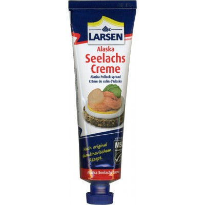 Larsen Alaska Pollock Salmon Seelachs Creme Spread BB December -09- 22 - German Specialty Imports llc