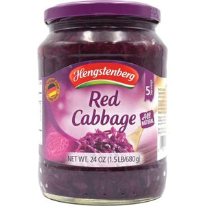 Hengstenberg Red Cabbage (Rotessa) Jar - German Specialty Imports llc