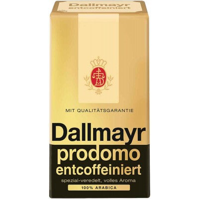 Dallmayr Prodomo Decaffeinated Coffee - German Specialty Imports llc