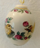 2005 Hutschenreuther Limited Edition Annual Easter Egg Ornament " Love Doves in Nest" - German Specialty Imports llc