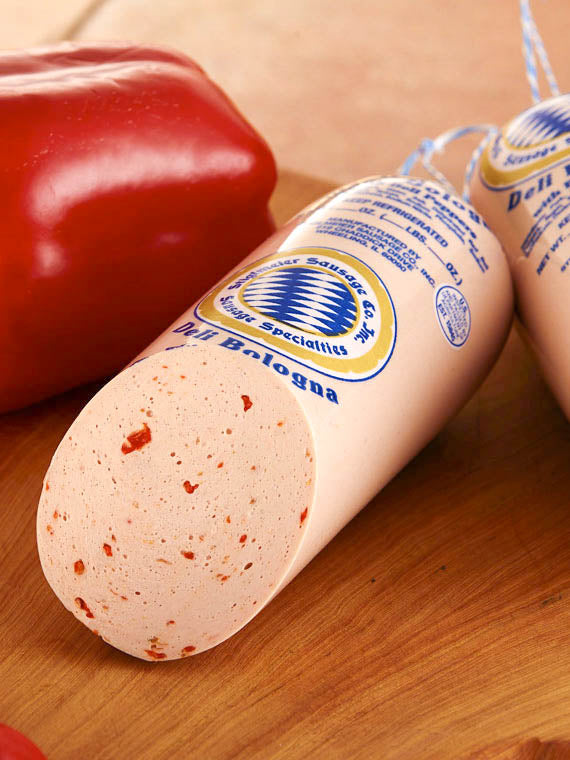171 Deli Bologna Sausage / Wurst with Bell Peppers – German Specialty Imports llc