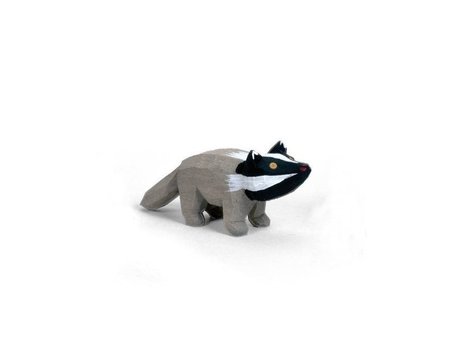 Lotte Sievers Hahn Animal Badger Sniffing 2.5  cm - German Specialty Imports llc