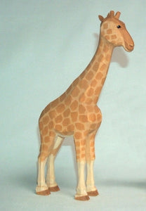 For Preorder Only 1860 Lotte Sievers Hahn Hand carved Wooden Giraffe. 9.25"h. - German Specialty Imports llc