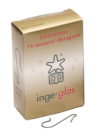 Inge Glass Christmas Ornament Hangers - German Specialty Imports llc