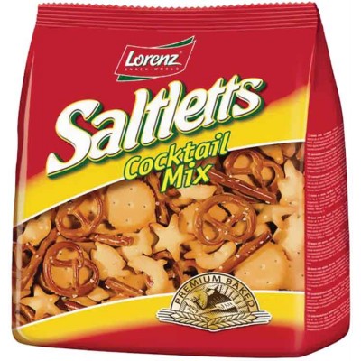 Lorenz Saltletts Cocktail Mix in Bag Snacks - German Specialty Imports llc
