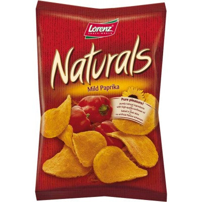 197051 Lorenz  Naturals Mild Paprika  Chips Snacks - German Specialty Imports llc