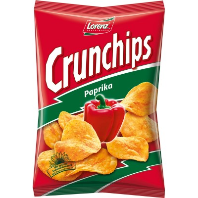 197053 Lorenz Paprika Crunch Chips Snacks - German Specialty Imports llc