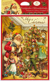 200373 Confiserie  Heidel Chocolate Filled Christmas Sant Advent Calendar 2.6 oz - German Specialty Imports llc