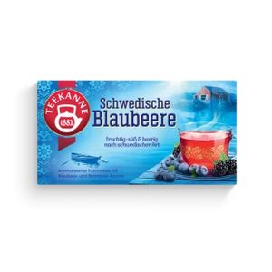 PO4006-16946Teekanne Swedish Blueberry  Natural Tea - German Specialty Imports llc