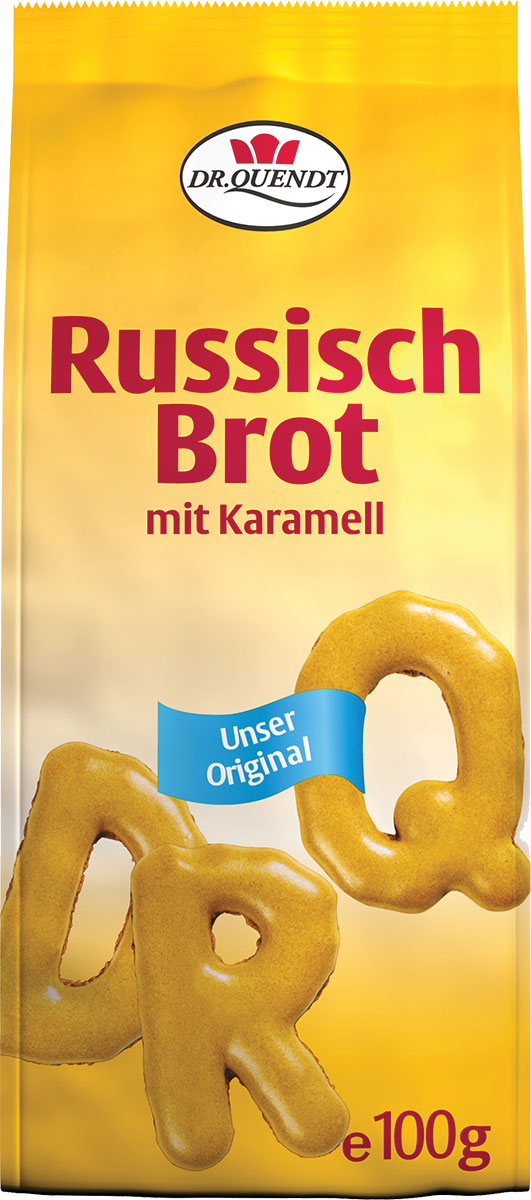 201105 Dr. Quendt Russian Bread  Russisch Brot Alphabet - German Specialty Imports llc
