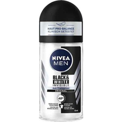 Black And White Invisible Mens Antiperspirant - German Specialty Imports llc