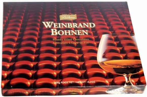 293567 Boehme Brandy Beans Chocolate 14 oz - German Specialty Imports llc
