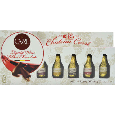 219076 Chocolatier Carre Chateau Carre 7 Bottle Wine Pack - German Specialty Imports llc