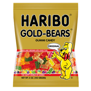 5.29 oz. Small  German Haribo  Goldbaeren  / Gold Bears  Gummy Candy - German Specialty Imports llc