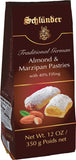 234559 Schluender  Stollen piece with Almond/Marzipan  filling 12.4 oz - German Specialty Imports llc