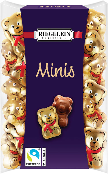 239640 C 11403 Riegelein Mini Solid Bears Chocolates Acetate 3.53