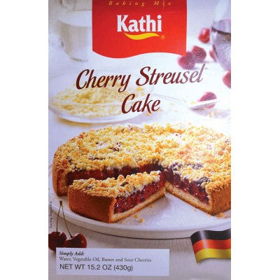 Kathi Cherry Streusel Cake Baking Mix - German Specialty Imports llc