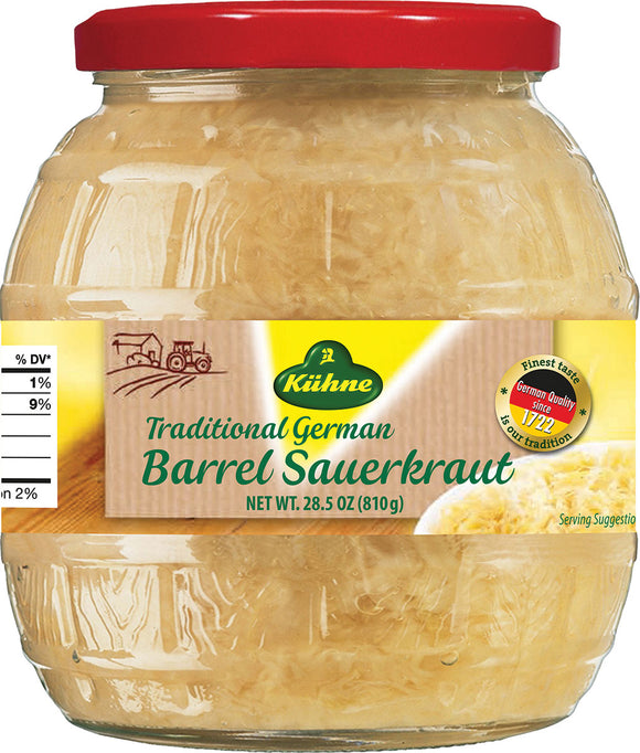 Kuehne Barrel  Sauerkraut - German Specialty Imports llc