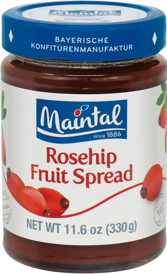 Maintal Rosehip Fruit Spread BB 10/23 - German Specialty Imports llc