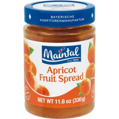 Maintal Apricot  Fruit Spread BB 6/23 - German Specialty Imports llc