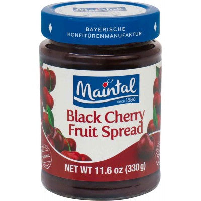 Maintal  Fruit Spread Black Cherry BB 6/22 - German Specialty Imports llc