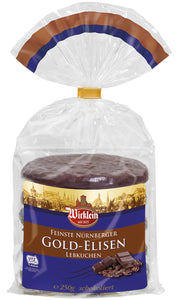 296075 / 296076 Wicklein  Meistersinger Glazed Gingerbread Oblaten Cookies 20 % Nuts 8.82 oz - German Specialty Imports llc
