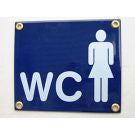 WC Emaille Sign - German Specialty Imports llc