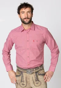 David Stockerpoint Long sleeve checkered Men Trachten Shirt - German Specialty Imports llc