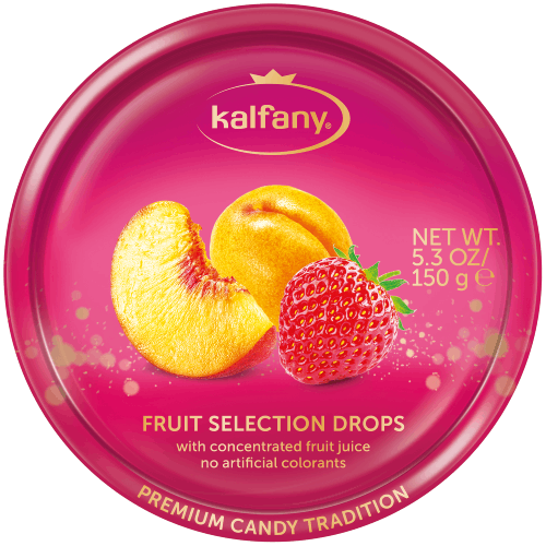 Kalfany Fruechte Bonbons Selection Fruit hard Candy - German Specialty Imports llc