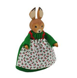 For preorder Only 4010 Lotte Sievers Hahn Hand Carved Easter Bunny Child Egg Warmer 10 cm - German Specialty Imports llc