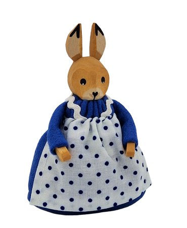 For preorder Only 4010 Lotte Sievers Hahn Hand Carved Easter Bunny
