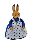 For preorder Only 4010 Lotte Sievers Hahn Hand Carved Easter Bunny Child Egg Warmer 10 cm - German Specialty Imports llc