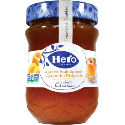 Hero Apricot Jam - German Specialty Imports llc