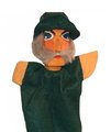 For preorder only Lotte Sievers Hahn Forest WArden Hand carved Glove Hand Puppet - German Specialty Imports llc
