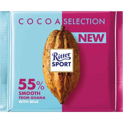 Ritter 55 % Smooth Dark Ghana Cocoa BAr - German Specialty Imports llc