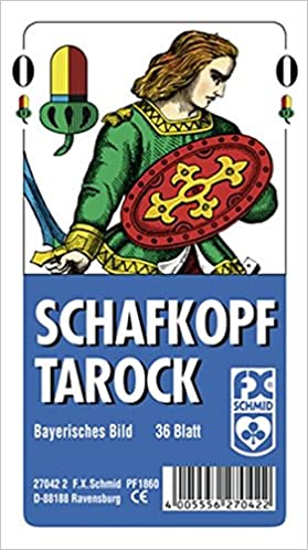 Schafkopf / Tarock card Game SHEEP HEAD in Plastic Case - German Specialty Imports llc