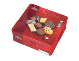 Lambertz Exquisite Cookie Red  gift tin box - German Specialty Imports llc