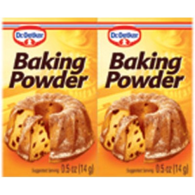 Dr. Oetker  3 oz Baking Powder Canada   6pl (0.5 oz each) BB 8/17 - German Specialty Imports llc