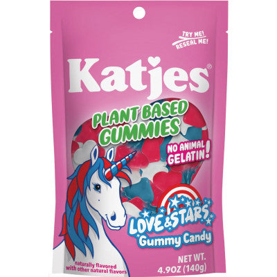 Katjes Love & Stars Plant Based Gummies - German Specialty Imports llc