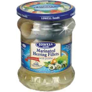617187 Lowell  Rollmops Herring Jar 18 oz  or 500g - German Specialty Imports llc