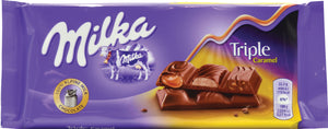 Milka Triple Chocolate Made in Germany - German Specialty Imports llc