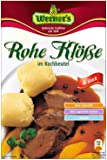 10GE51 Werners Raw Potato Dumplings 6  in a cooking bag - German Specialty Imports llc