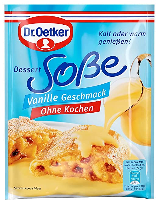 Dr. Oetker Vanilla Sauce German Specialty Imports llc