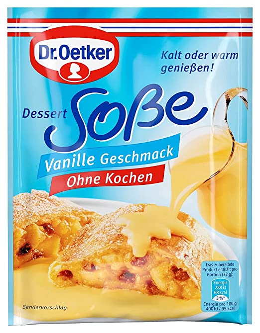 Dr. Oetker Vanilla Sauce - German Specialty Imports llc