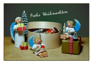 Angel Christmas Card - German Specialty Imports llc