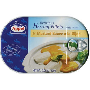 Appel Herring Fillets in Mustard Sauce a la Dijon - German Specialty Imports llc