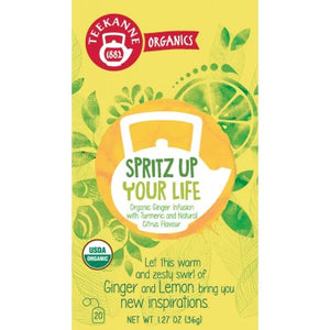 Teekanne Organics Spritz up your Life  Tea - German Specialty Imports llc