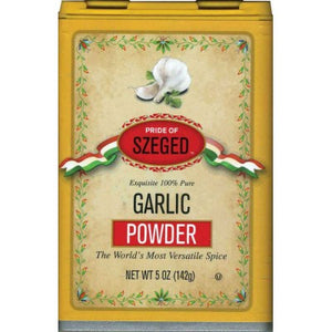 Szeged Garlic Powder Spice in Tin 5oz. - German Specialty Imports llc